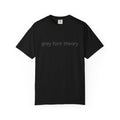 Grey Font Theory T-Shirt - Logo